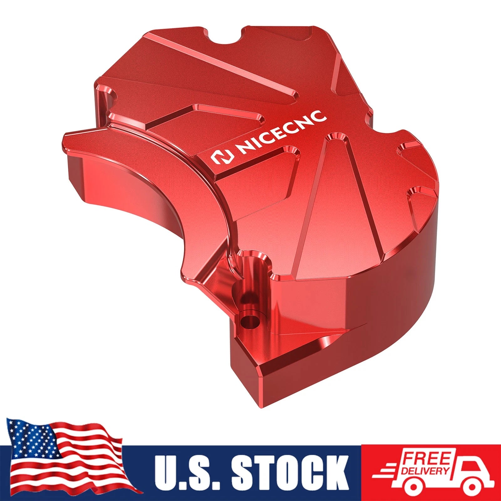 NICECNC Engine Oil Pump Cover for Yamaha Blaster YFS200 (1988–2006) Aluminum