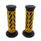 7/8" Rubber Handlebar Grips for Motorcycle Cafe Racer (Fits )