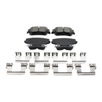 Set of 4 Bosch QuietCast Rear Ceramic Brake Pads for Dodge 300 Challenger Charger Magnum