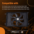 Cooling Fan Assembly for Toyota Crown/RAV4/Venza (2019-2023)