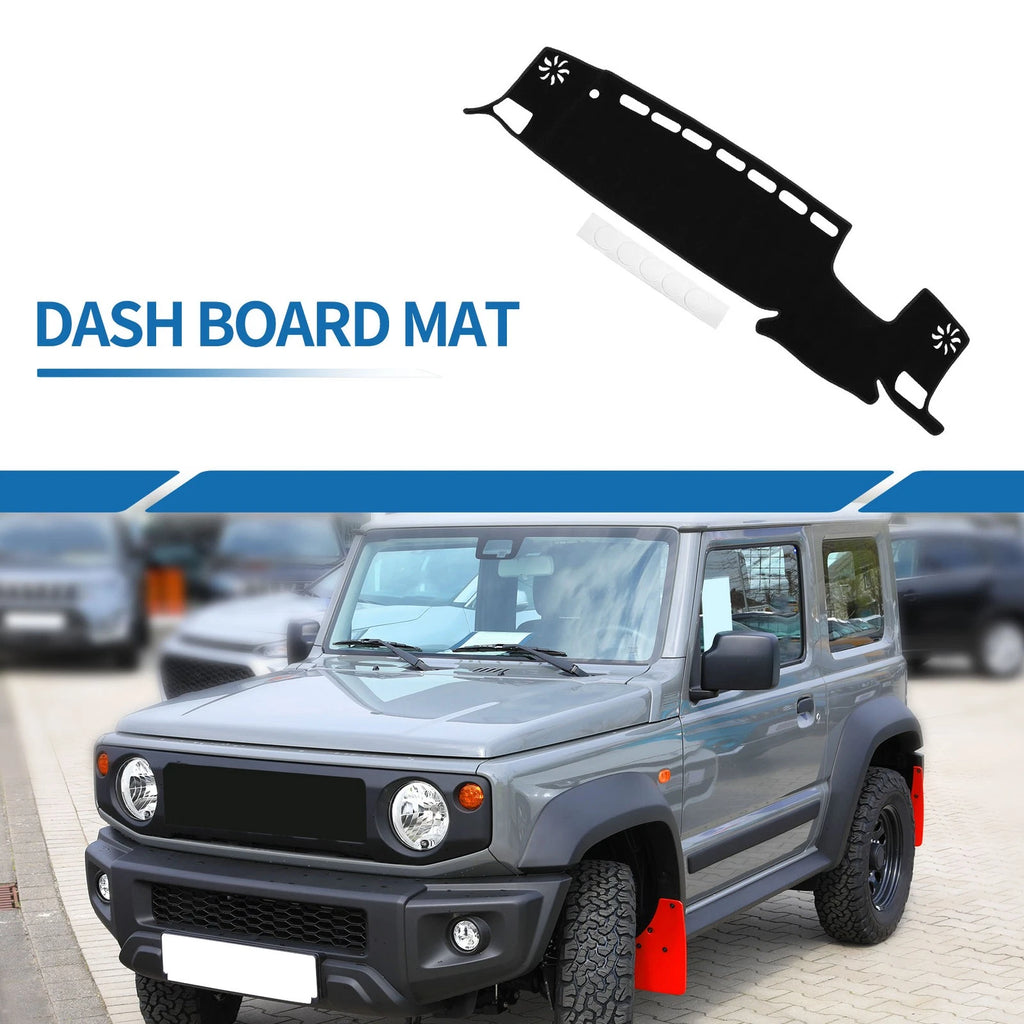 Dashboard Cover Mat for Toyota Highlander (2021–2024) HUD Black