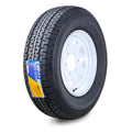 WINDA Trailer Tire on Rim ST225/75R15 10-Ply E 117L 6 Lug for Trailer