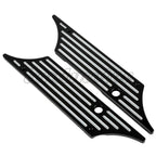 Black Hard Saddlebag Latch Cover for Harley Road King Street Electra Glide (1993–2013)
