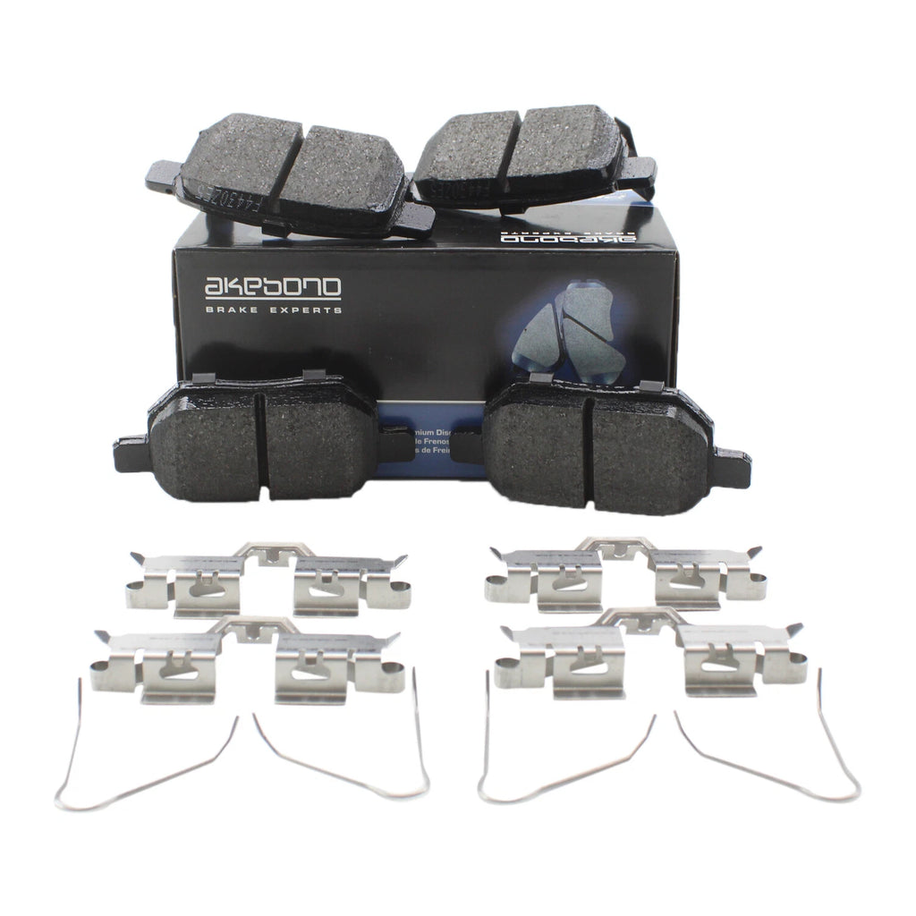 Akebono ProACT Rear Ceramic Brake Pads for Lexus CT200h, Scion iM (2011–2018)