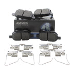 Akebono ProACT Rear Ceramic Brake Pads for Lexus CT200h, Scion iM (2011–2018)