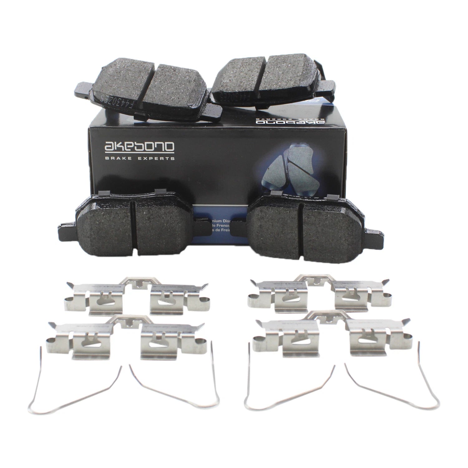 Akebono ProACT Rear Ceramic Brake Pads for Lexus CT200h, Scion iM (2011–2018)