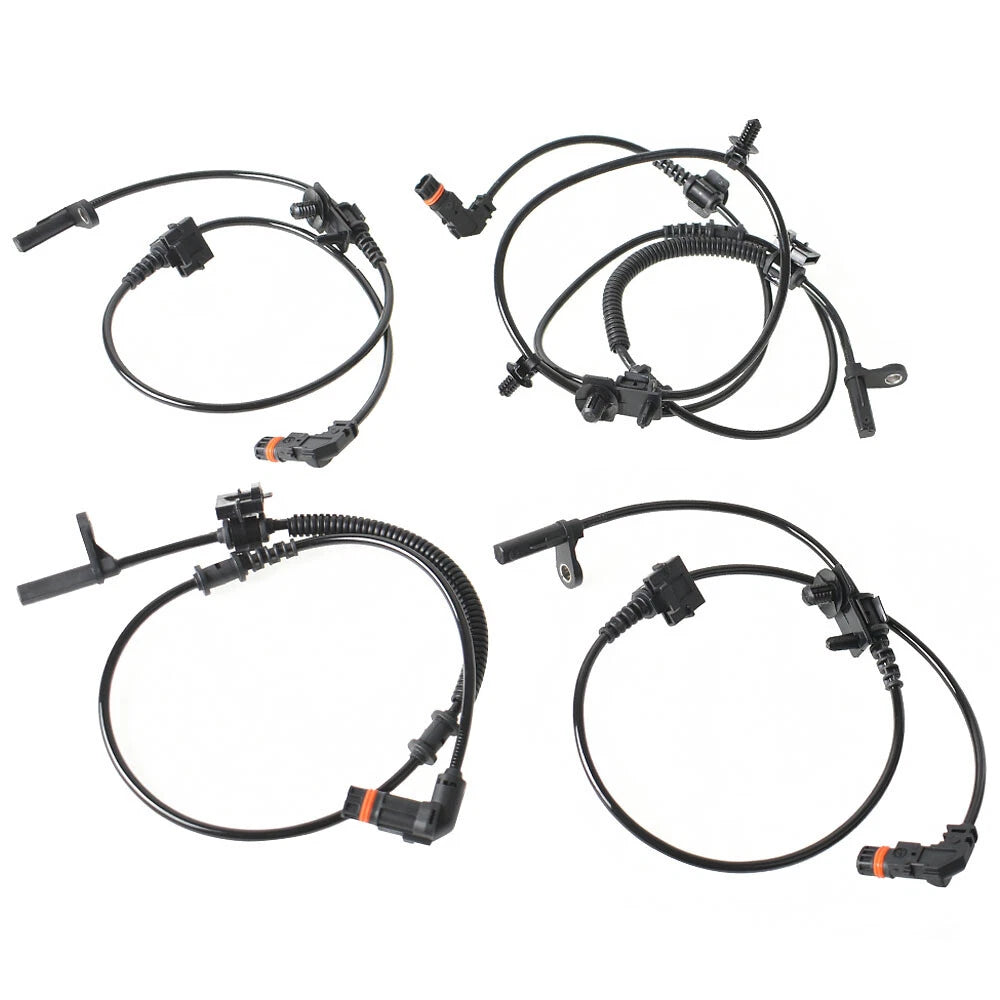 Set of 4 ABS Wheel Speed Sensors for Dodge Charger Chrysler 300 (2005–2010)
