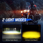 1 Inch LED Spot Light for Motorcycle (2010–2023)