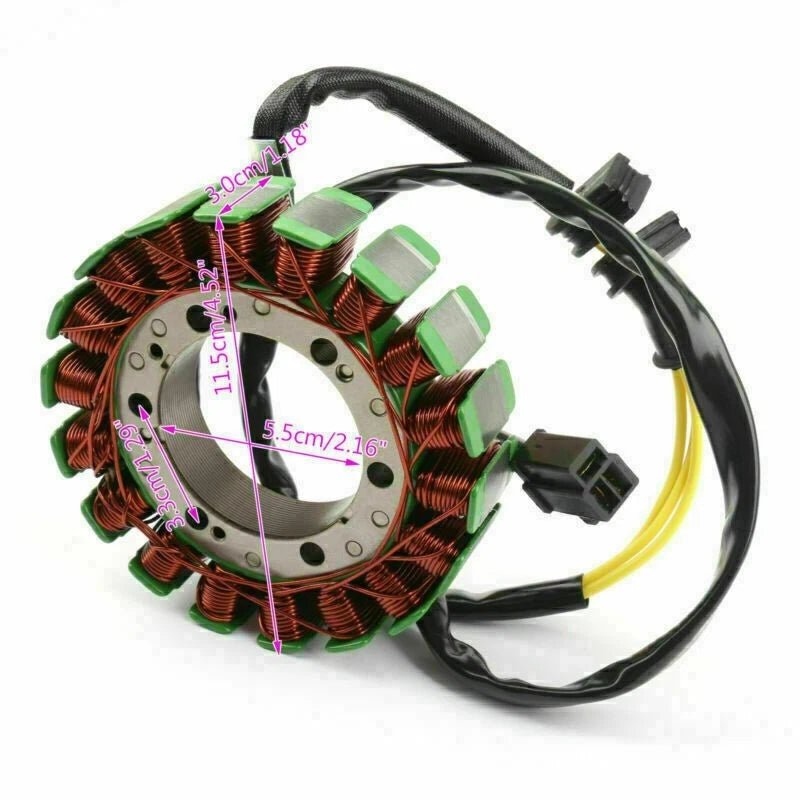 Generator Stator Coil for Honda NTV650 Revere RC33 (1988–1998) NT650 Hawk GT (1988–1991)