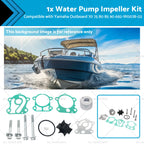 Water Pump Impeller Kit for Yamaha Outboard (70-90) 692-W0078-02