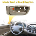 Interior Door Handle LH Beige for Toyota Camry (2002–2006)