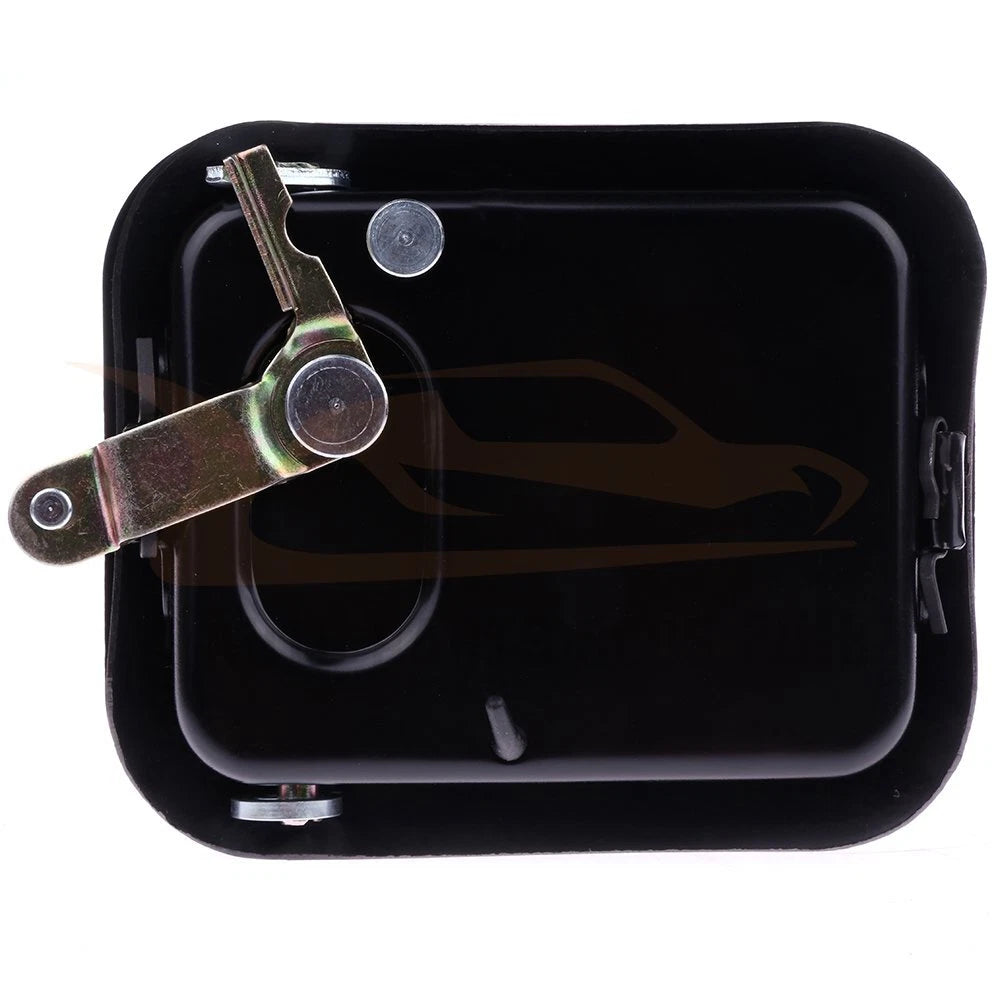 Outside Driver Door Handle for Jeep Wrangler (1997-2006) Black Plastic