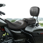 Driver & Passenger Backrest Pad for Harley Road King Glide (2009-2023)