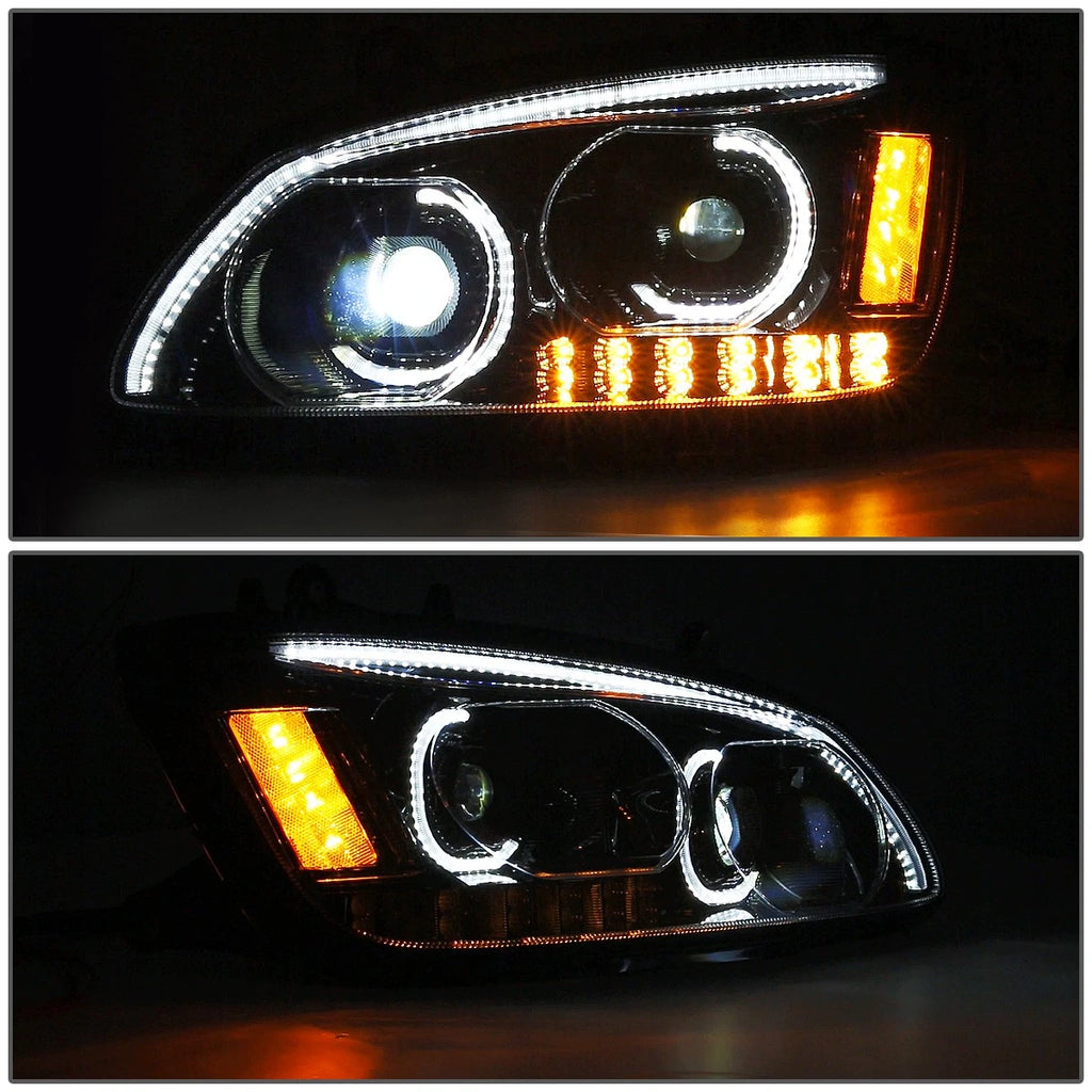 LED DRL Bar Projector Headlights for Kenworth T170 T370 T660 (2008–2019)