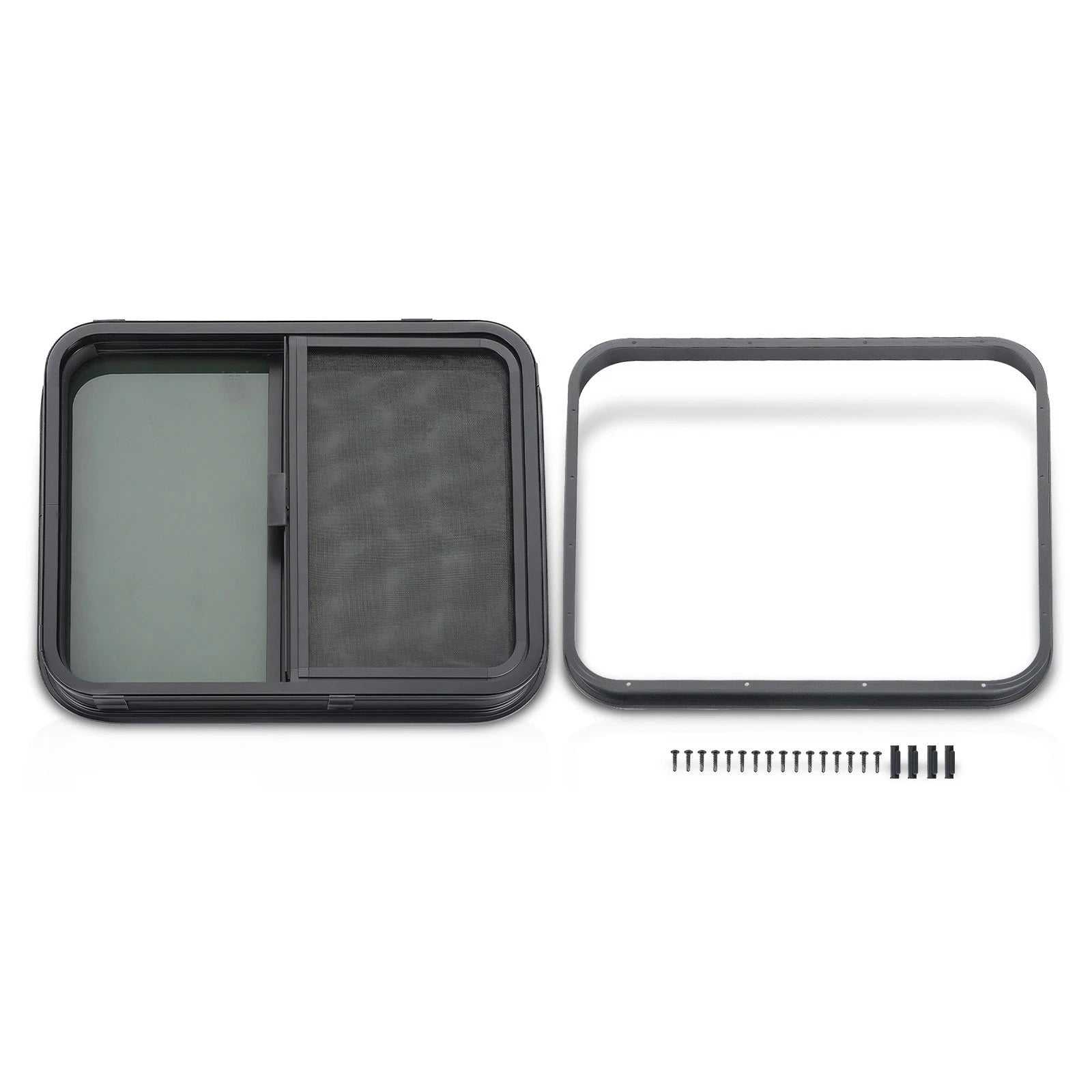 24" x 20" Horizontal RV Window for RV/Camper/Cargo/Food Truck