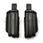 Black Rubber Pilot Footpeg for Harley Davidson Softail Fat Boy FLFB (2018–2023)
