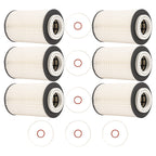 6X Oil Filter Kit for Donaldson P551088, Fleetguard LF17549, LP7498XL