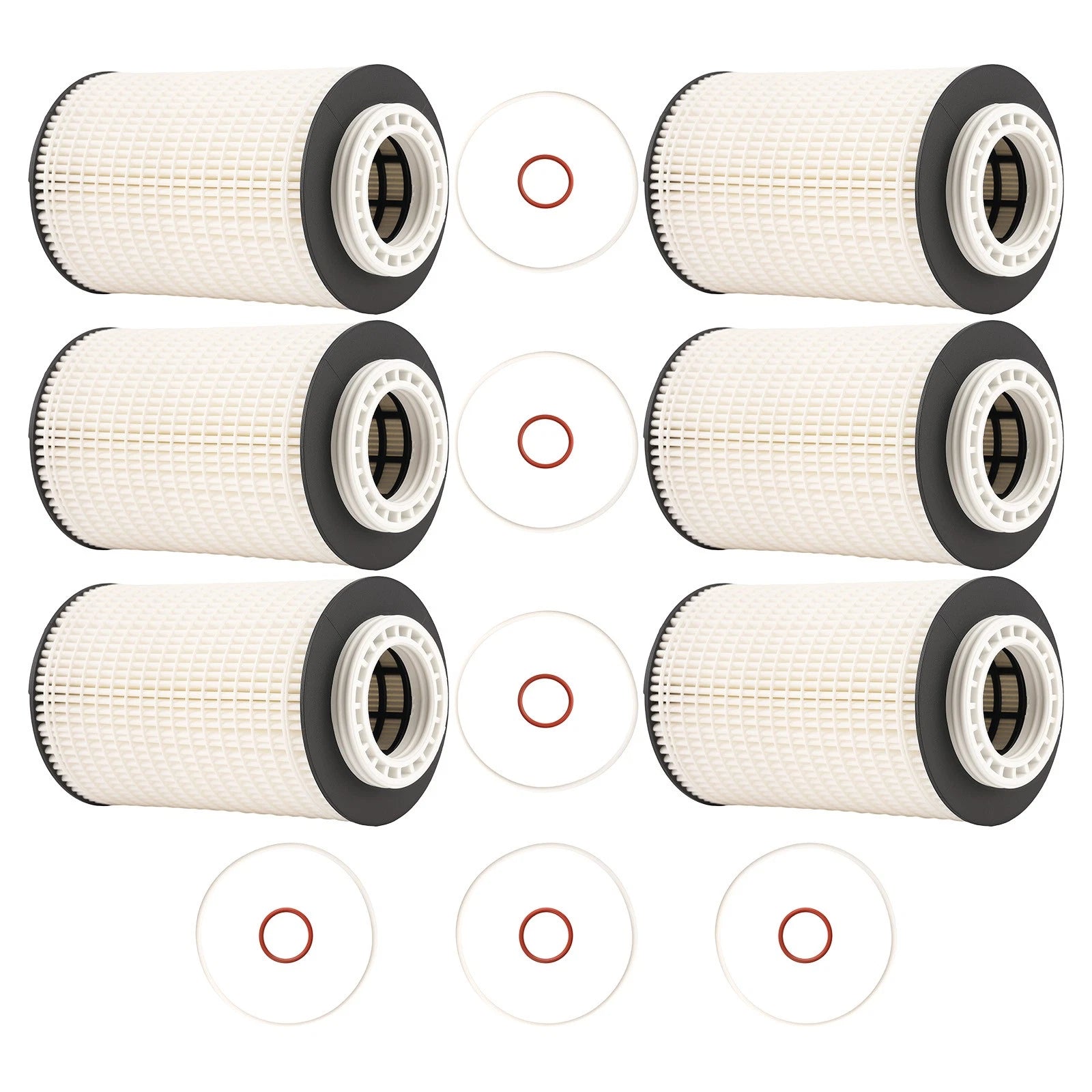 6X Oil Filter Kit for Donaldson P551088, Fleetguard LF17549, LP7498XL