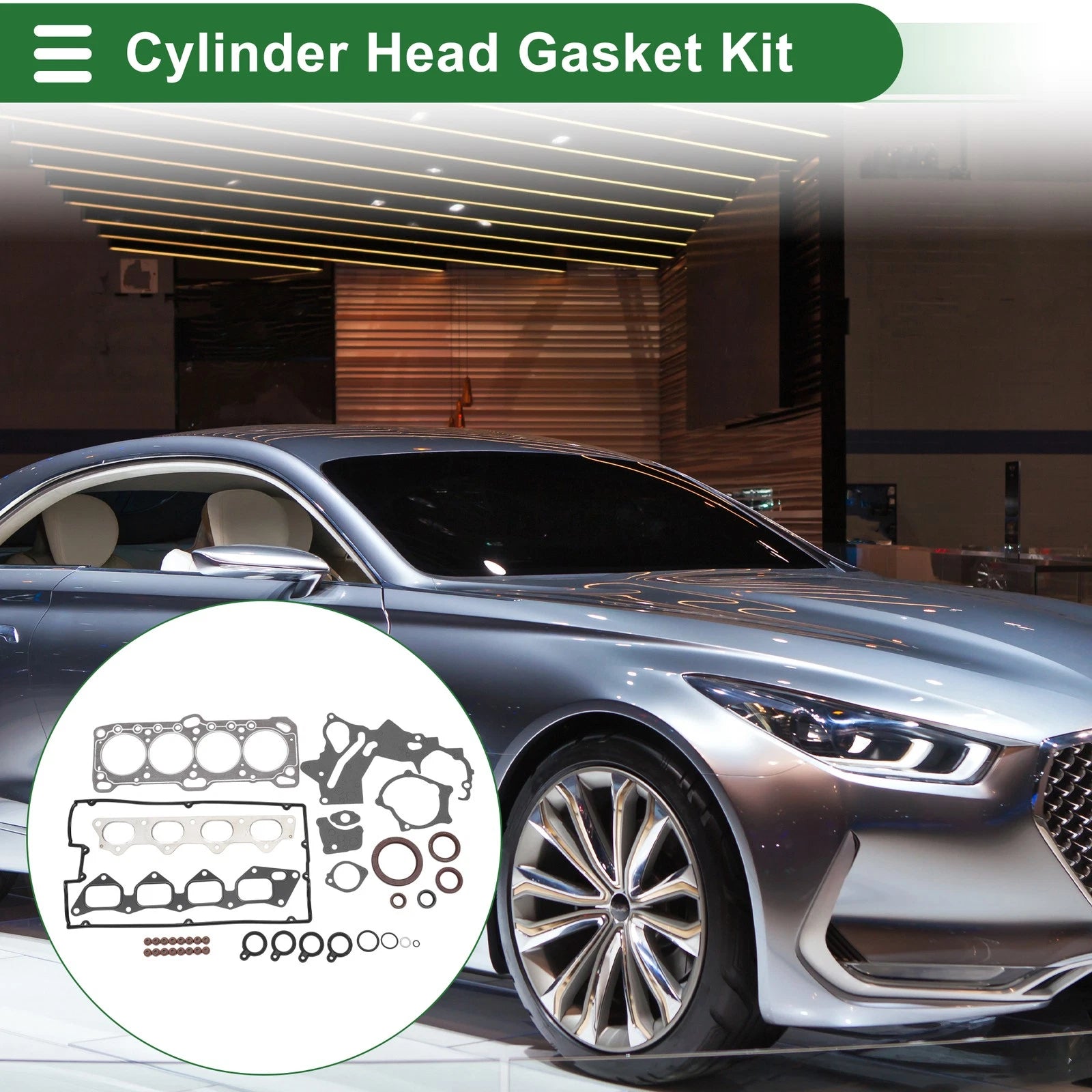 Cylinder Head Gasket Kit No. 2091033D00 for Hyundai G4CP (1 Set)