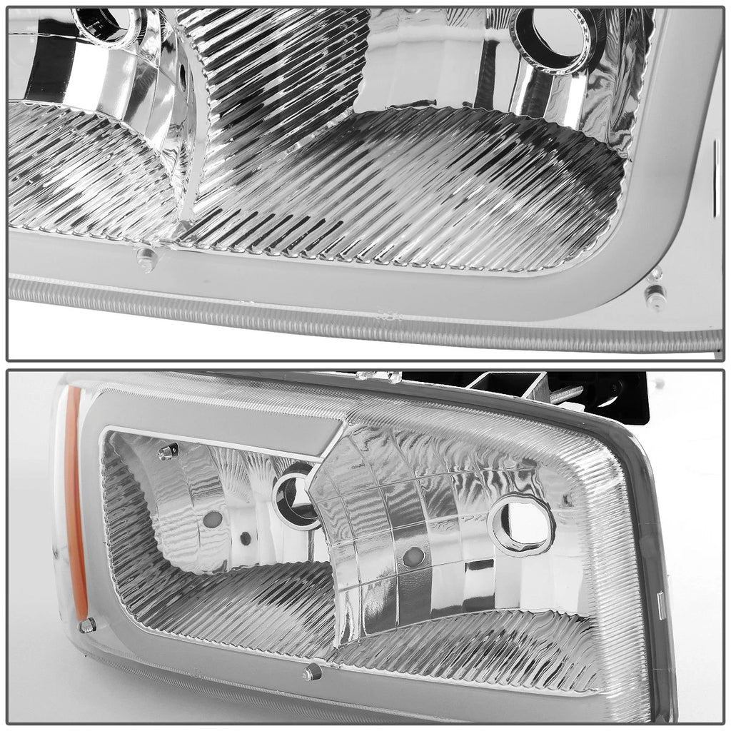 LED DRL Headlight & Bumper Lamps for GMC Yukon XL/Sierra Denali (2000–2006)