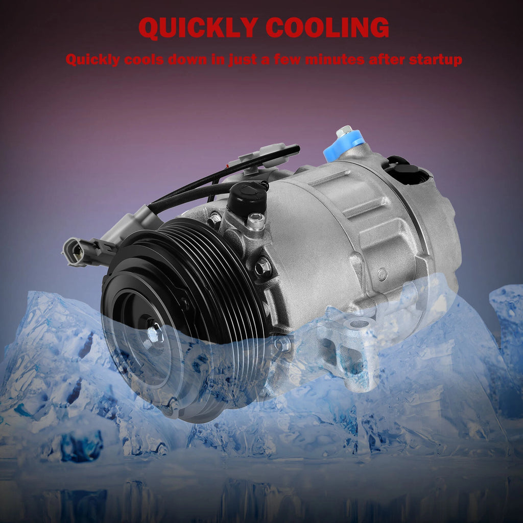A/C Compressor with Clutch for Lexus LS430 (2001-2003)