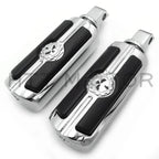 Chrome Gear Skull Footpeg for Victory Cross Roads (2018–2023)