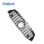 Front Upper Bumper Grille for Mercedes-Benz (without Hole)