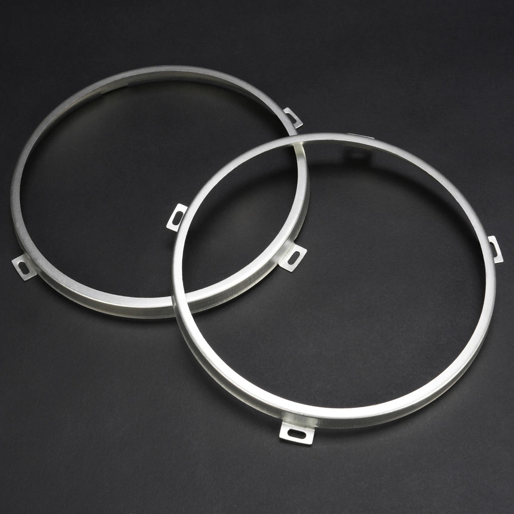 7" Round Headlight Mounting Bracket Retaining Ring for Jeep TJ Wrangler (1997–2006)