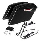 Saddlebag 6x9 Speaker Lids Conversion Brackets for Harley Heritage Softail (1984–2017)