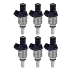 Set of 6 Fuel Injectors for BMW 330i 330Ci X3 X5 3.0L (2000–2006) 13641439800