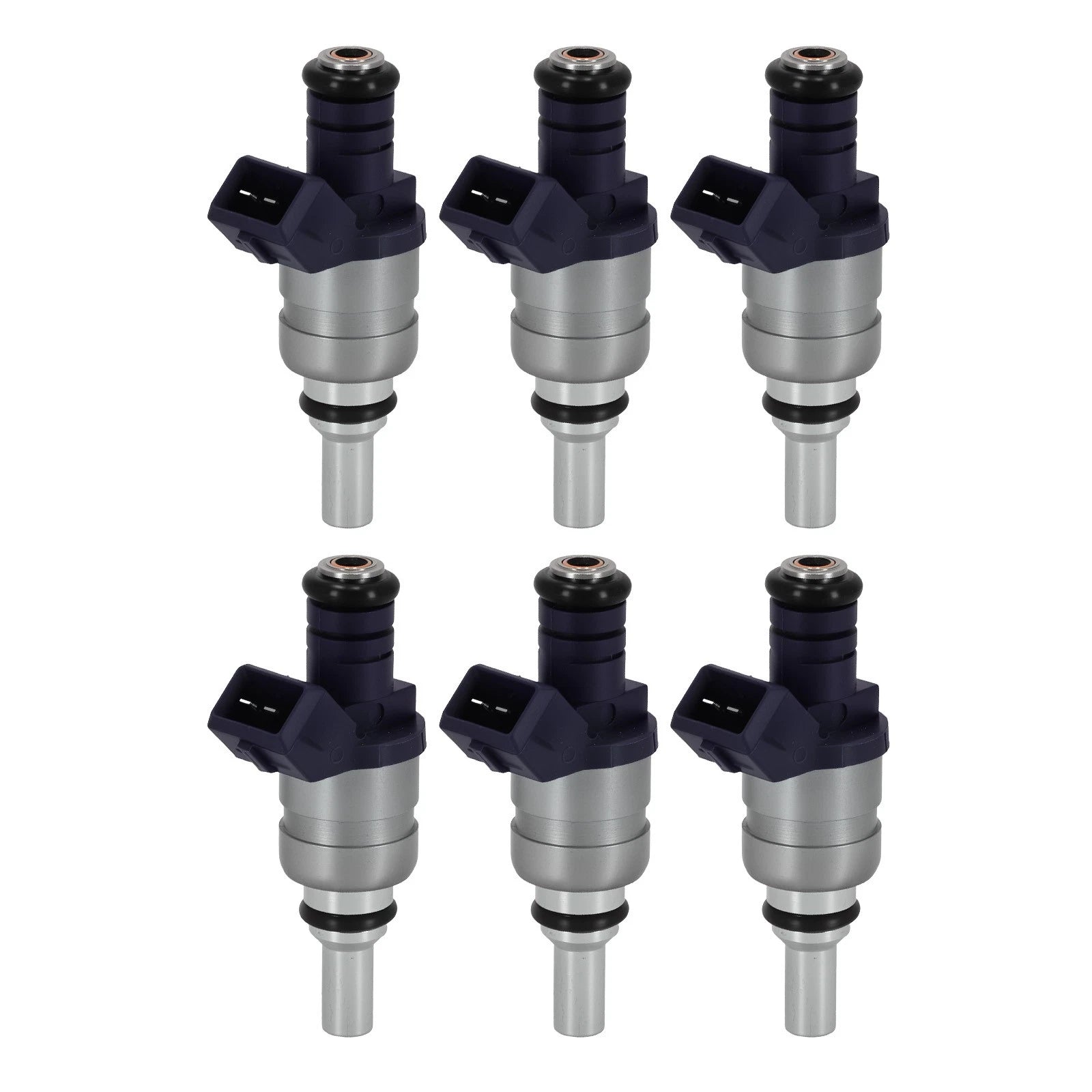 Set of 6 Fuel Injectors for BMW 330i 330Ci X3 X5 3.0L (2000–2006) 13641439800