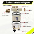 R12T Marine Spin-on Fuel Filter/Water Separator for S3240 120AT