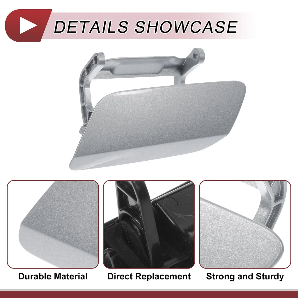 Front Left Washer Nozzle Cover Cap No. 4K0955275 for Audi A6 (2019–2024) Gray