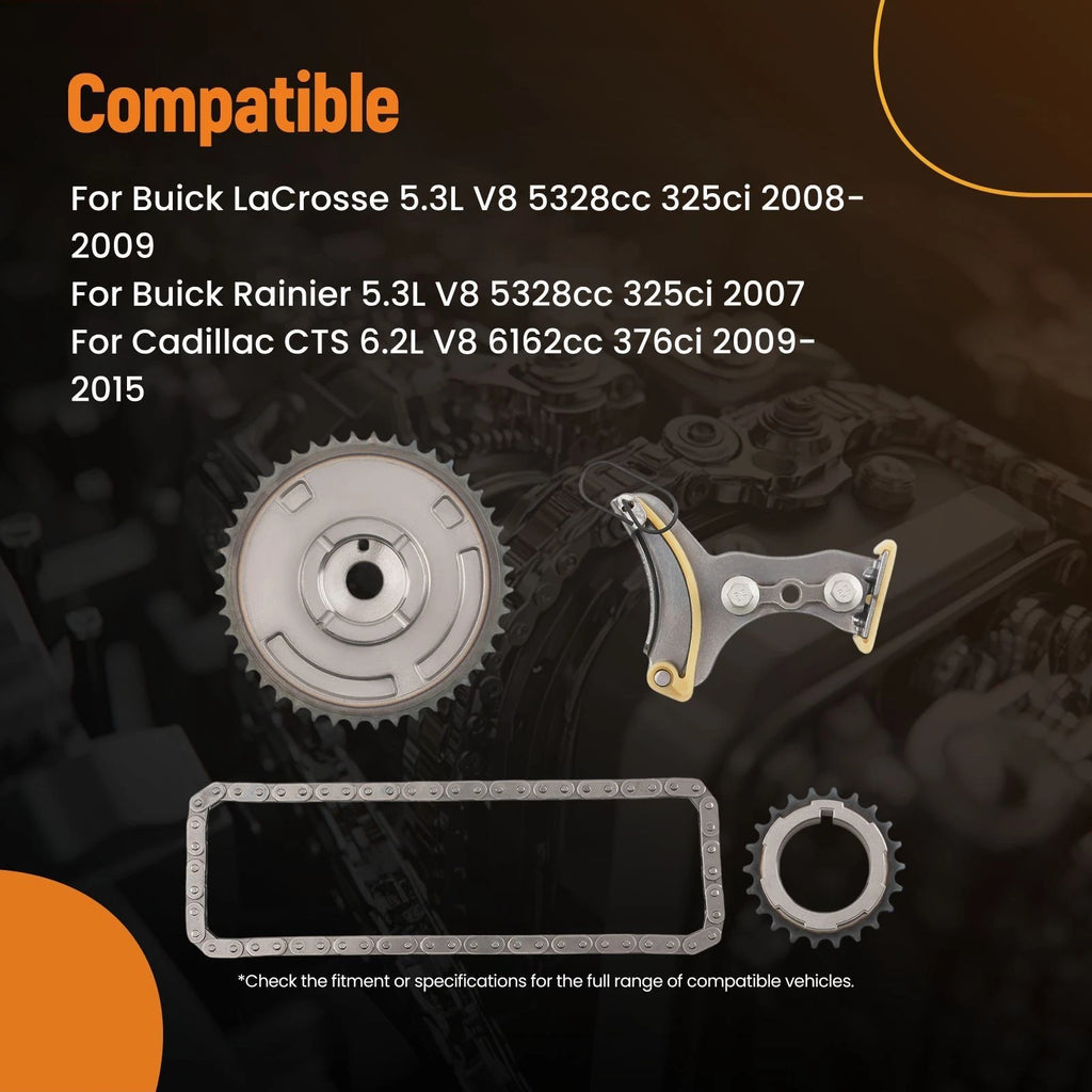 Engine Timing Chain Kit for Chevrolet Camaro 6.2L V8 (2010–2015) TS13227