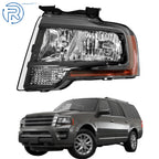 Halogen Headlights for Ford Expedition (2015–2017) Left Driver Side