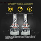 2X LED Headlight Bulbs for Fog Light F16-9006 (72W, 10000LM, 6500K)