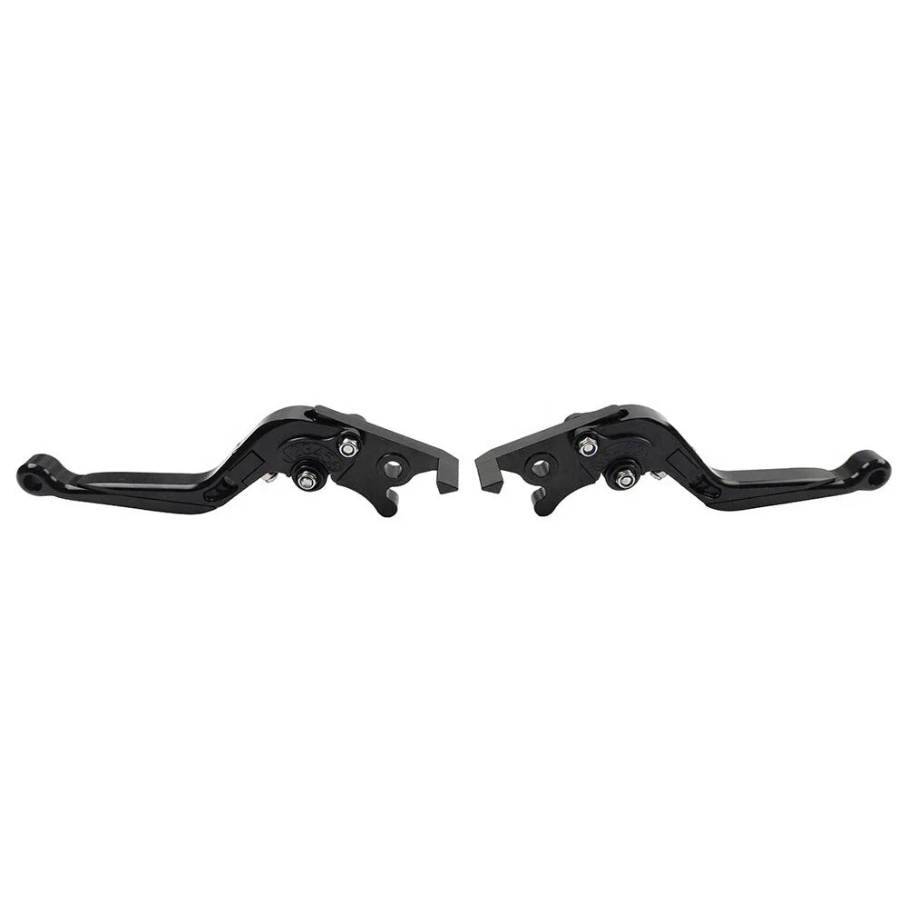 CNC Extendable Brake Clutch Levers for BMW G310R G310GS (2017-2021) Black