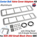 Center Bolt to Perimeter Valve Cover Adapters for Chevy 305 350 SBC (–)