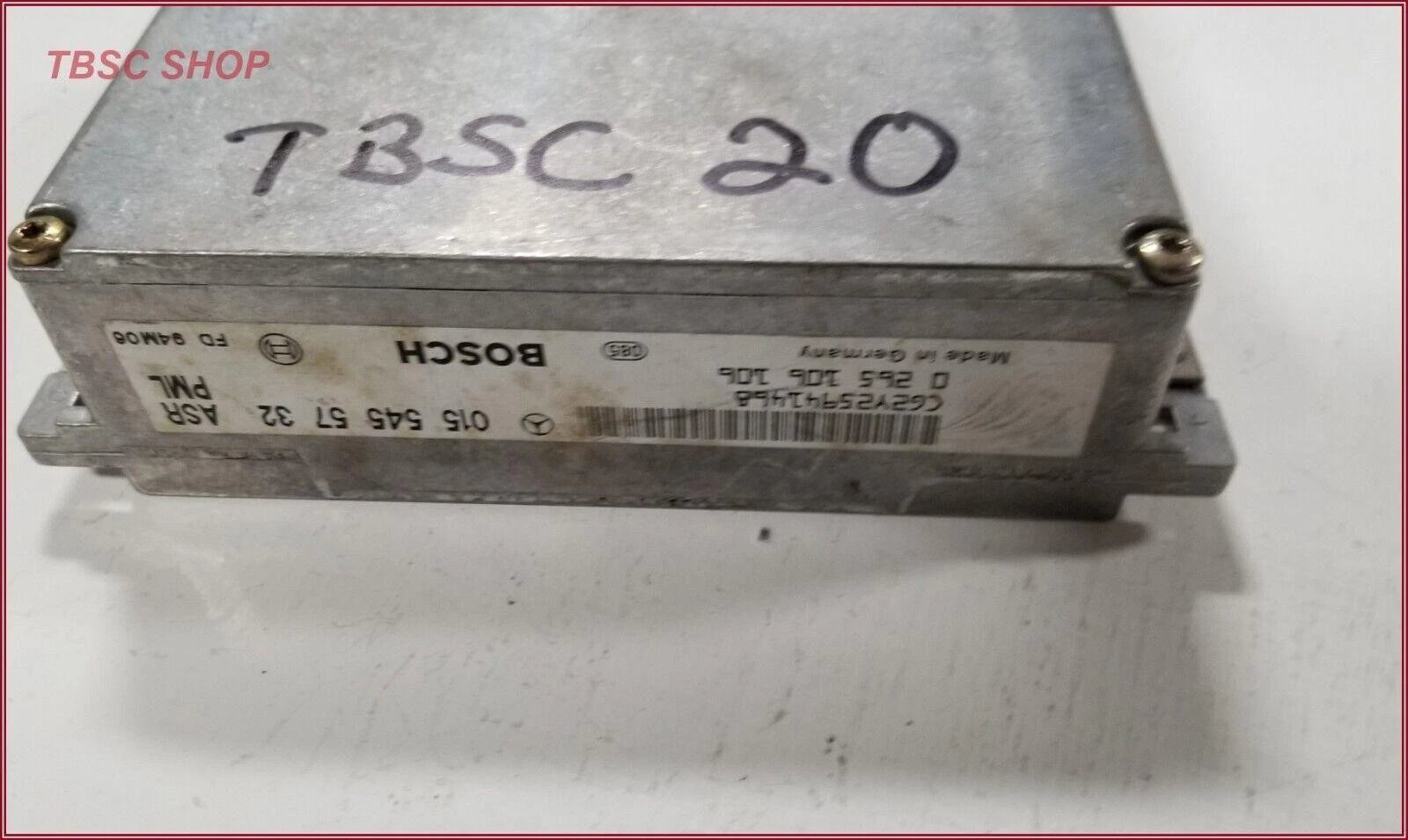 Bosch ASR PML ECU PCM for Mercedes C140 S600 (1995) 0155455732