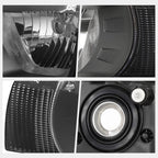 Headlight for Chevy Camaro (2010–2013) - Factory Style, Black Housing