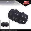Master Power Window Switch for Ford Focus (2000–2007) Left Side