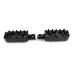 Black Foot Pegs for Harley Touring, Softail, Dyna (2010–2023)