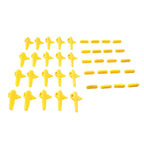 20 Pairs Duck Head Insert Rim Protectors for Tire Changer Machine Mount Demount