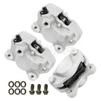 Front Rear Brake Calipers & Pads for Arctic Cat Bearcat 454 (1996–1998) 375 (2002)