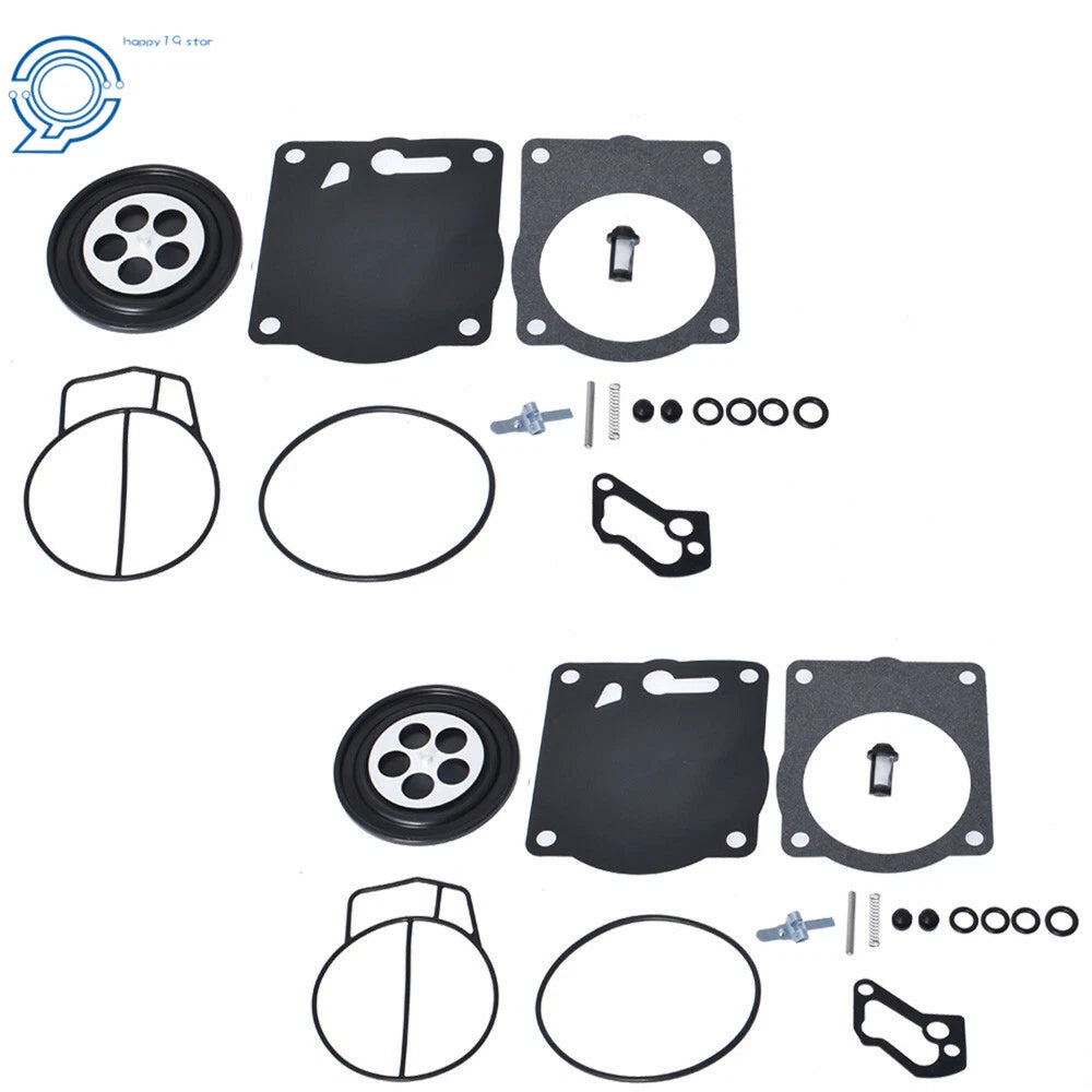 Set of 2 Carburetor Rebuild Kits for SeaDoo 951 GSX GTX RX XP LRV (1998–2002)