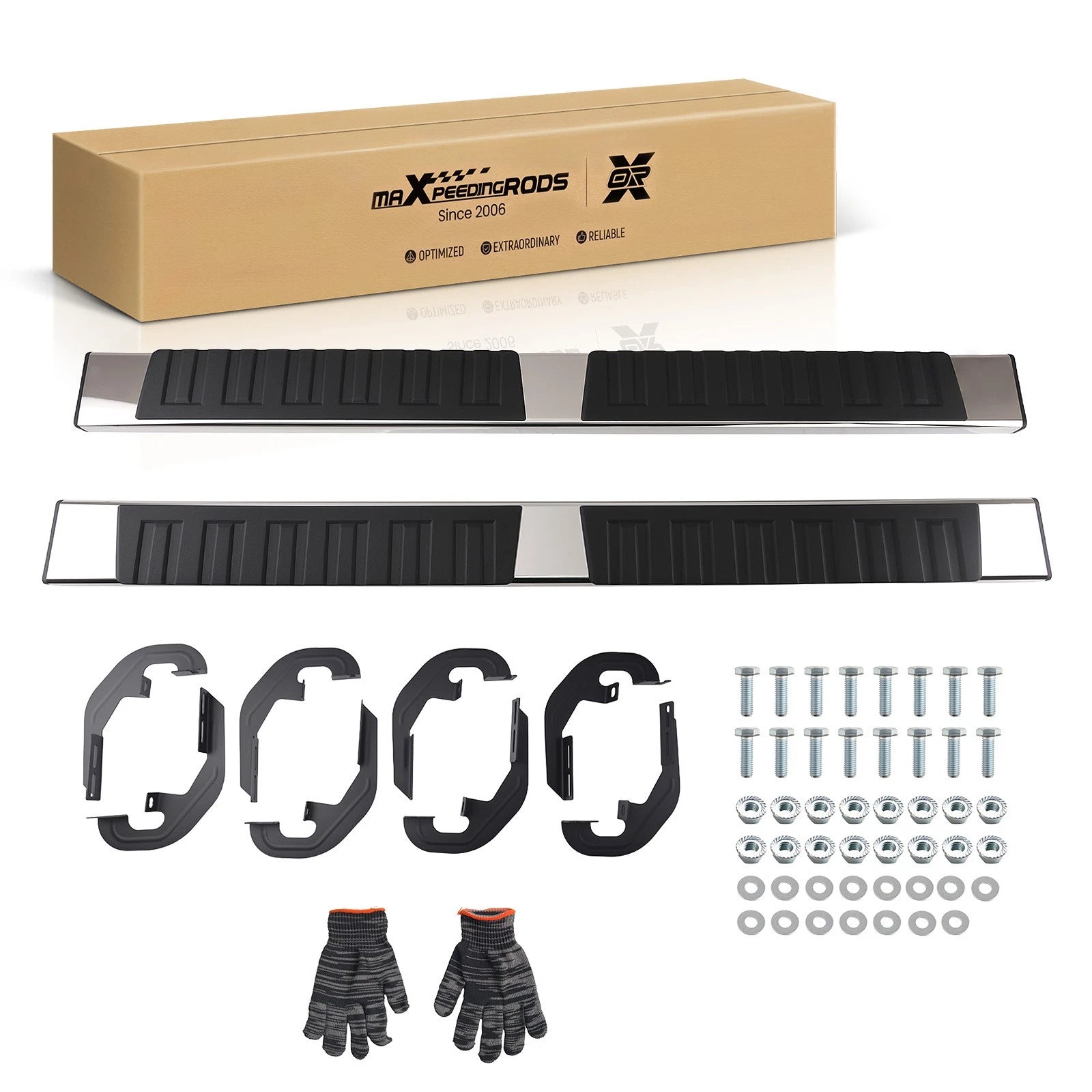 Running Boards for Chevy Silverado GMC Sierra 1500 (2019–2026)