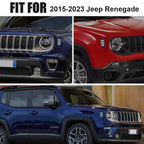 Smoked Lens Front Bumper Side Marker Light for Jeep Renegade (2015–2023)