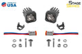 LED Pods Sport Wide White Standard for Diode Dynamics SSC1 (Amber Backlight)