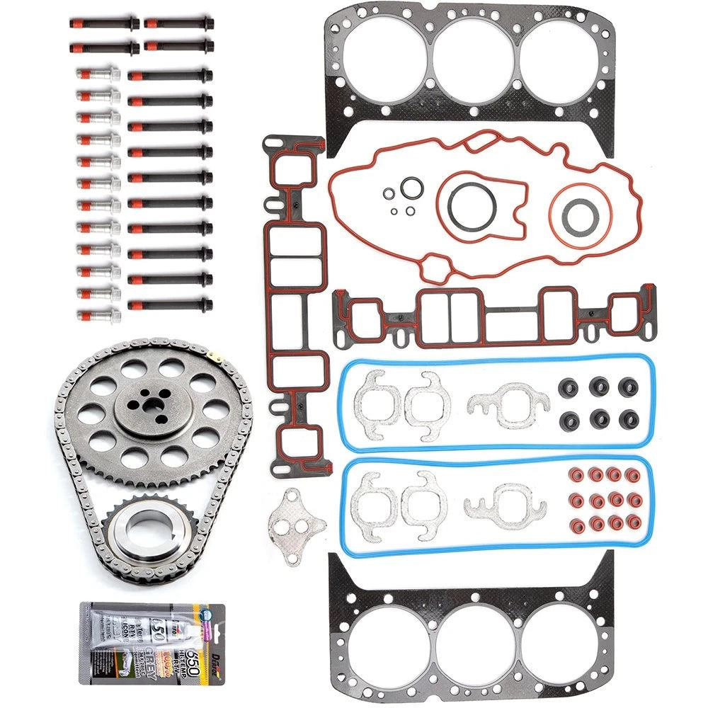 Timing Chain Kit with Cover Gasket & Bolts for Chevrolet Astro GMC Jimmy (1999–2005)