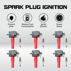 6X Ignition Coil & Iridium Spark Plug for Subaru Tribeca Outback Legacy (2005–2014)